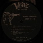 Stan Getz - Imported From Europe