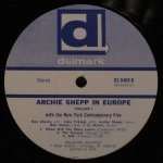 Archie Shepp - In Europe