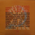 Depeche Mode - Leave In Silence