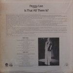 Peggy Lee - Is That All There Is?