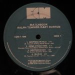 Ralph Towner / Gary Burton - Matchbook