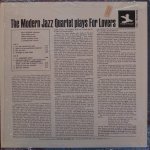 Modern Jazz Quartet - Plays For Lovers