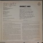 Stan Getz - Didn't We