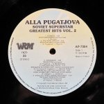 Alla Pugatjova (Алла Пугачева) - Soviet Superstar Greatest Hits Vol. 2