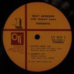 Milt Jackson / Hubert Laws - Goodbye