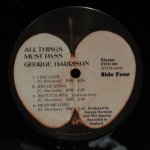 George Harrison - All Things Must Pass