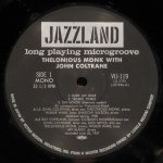 Thelonious Monk / John Coltrane - Thelonious Monk With John Coltrane