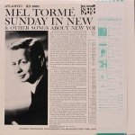 Mel Torme - Sings Sunday In New York And Other Songs About New York