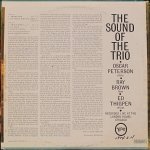 Oscar Peterson / Ray Brown / Ed Thigpen - The Sound Of The Trio