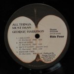 George Harrison - All Things Must Pass