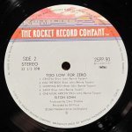 Elton John - Too Low For Zero