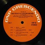 Max Roach / Clifford Brown - The Best Of Max Roach And Clifford Brown In Concert!