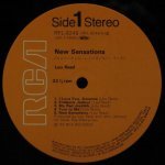 Lou Reed (ex-Velvet Underground) - New Sensations