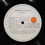 Adriano Celentano‎ - Europa Tour