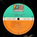 Heaven On Earth - Dedication