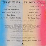 Bryan Ferry - In Your Mind