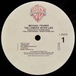 Michael Franks - The Camera Never Lies
