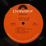 John Mayall / Jerry McGee / Larry Taylor - Memories