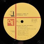 Hubert Laws (with Ron Carter, Billy Cobham, Bob James, David Friedman etc.) - Carnegie Hall